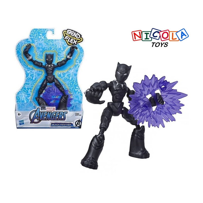 1871 FIGURKA AVENGERS BEND AND FLEX CZARNA PANTERA