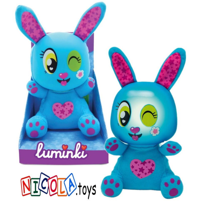 1960 LUMINKI ŚWIECĄCY PLUSZAK LOLA MISSY NIEBIESKI
