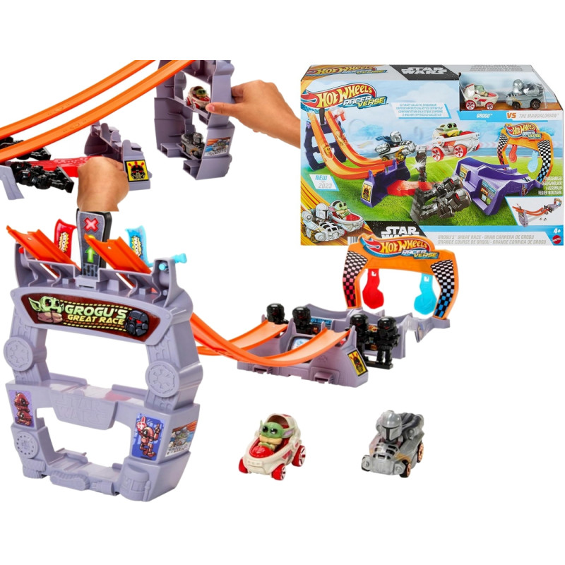 2031 HOT WHEELS STAR WARS WIELKI WYŚCIG GROGU I MANDALORIAN 