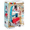 2077 SMOBY ELEKTRONICZNY WÓZEK MEDYCZNY MAŁY LEKARZ + AKCESORIA