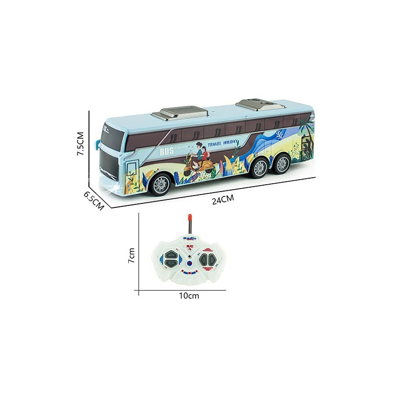 2194 ZDALNIE STEROWANY AUTOBUS MIEJSKI RC ŚWIATŁO