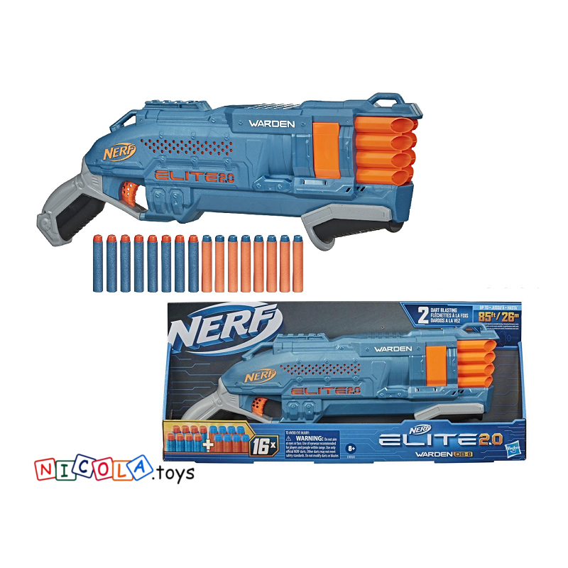 2388 WYRZUTNIA KARABIN PISTOLET NERF ELITE 2.0 WARDEN
