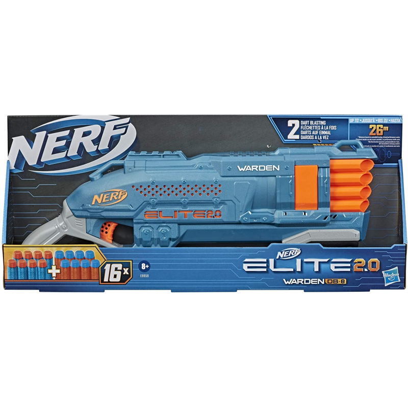 2388 WYRZUTNIA KARABIN PISTOLET NERF ELITE 2.0 WARDEN
