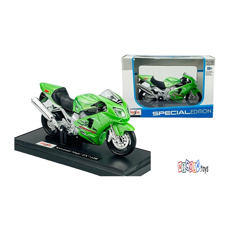 2423 KOLEKCJONERSKI MOTOR KAWASAKI NINJA ZX-12 R MAISTO