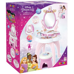 2509 SMOBY DUŻA TOALETKA 2w1 DISNEY KSIĘŻNICZKI + AKCESORIA