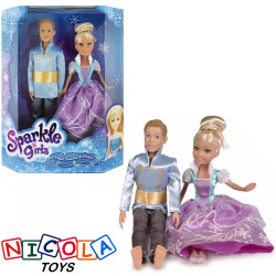 2590 LALKI SPARKLE GIRLZ KSIĄŻE I KSIĘŻNICZKA 