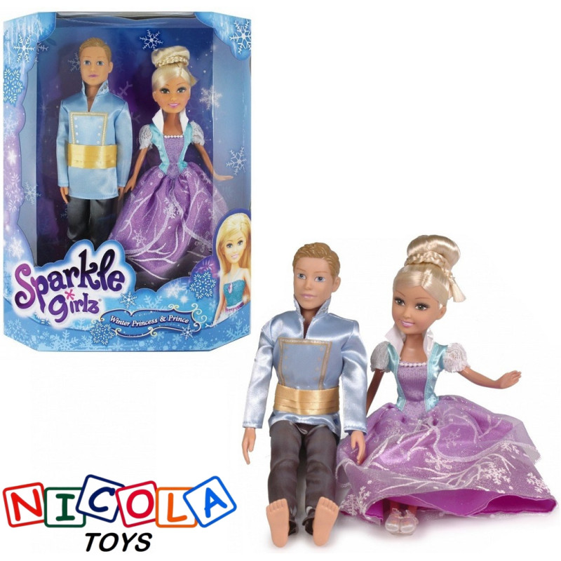 2590 LALKI SPARKLE GIRLZ KSIĄŻE I KSIĘŻNICZKA 