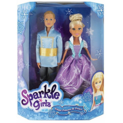 2590 LALKI SPARKLE GIRLZ KSIĄŻE I KSIĘŻNICZKA 