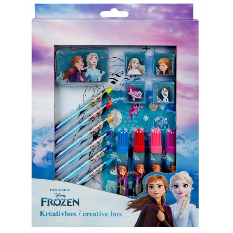 2711 FROZEN ZESTAW PLASTYCZNY KREATYWNY DO KOLOROWANIA