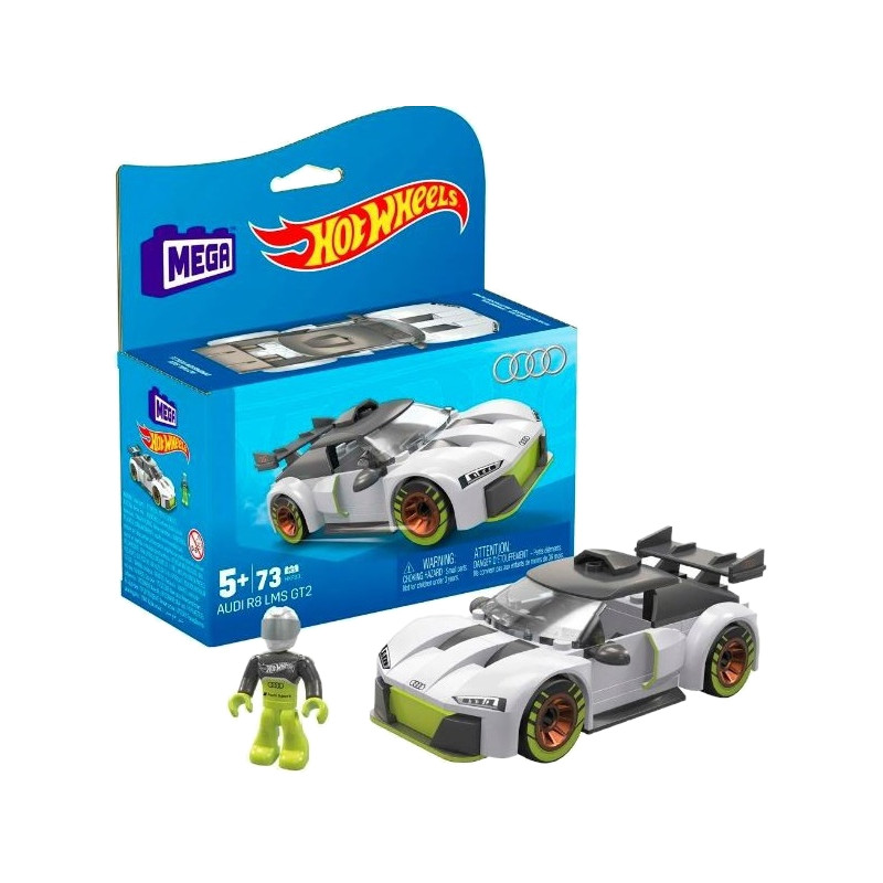 2723 KLOCKI MEGA HOT WHEELS AUDI R8 LMS GT2