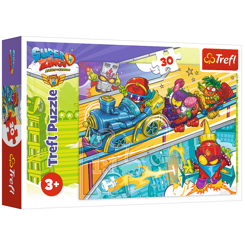 2729 PUZZLE 30 ELEMENTÓW SUPER ZINGS TREFL