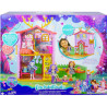 2757 ENCHANTIMALS MAŁY DOMEK JELONKÓW + LALKA