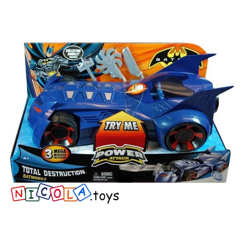 3060 BATMAN BATMOBIL Z ROZSUWANĄ MASKĄ W7232