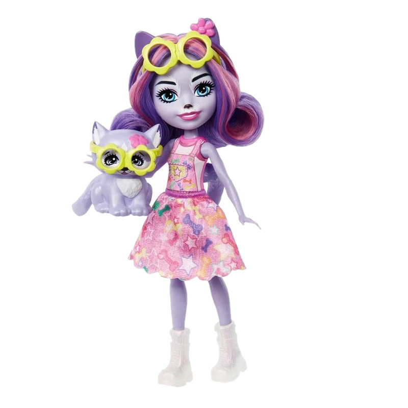 3093 ENCHANTIMALS LALKA HADLEY HUSKY + FIGURKA 
