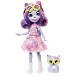 3093 ENCHANTIMALS LALKA HADLEY HUSKY + FIGURKA 