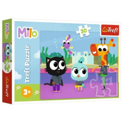 3108 TREFL PUZZLE 30 ELEMENTÓW MILO KOTEK MILO