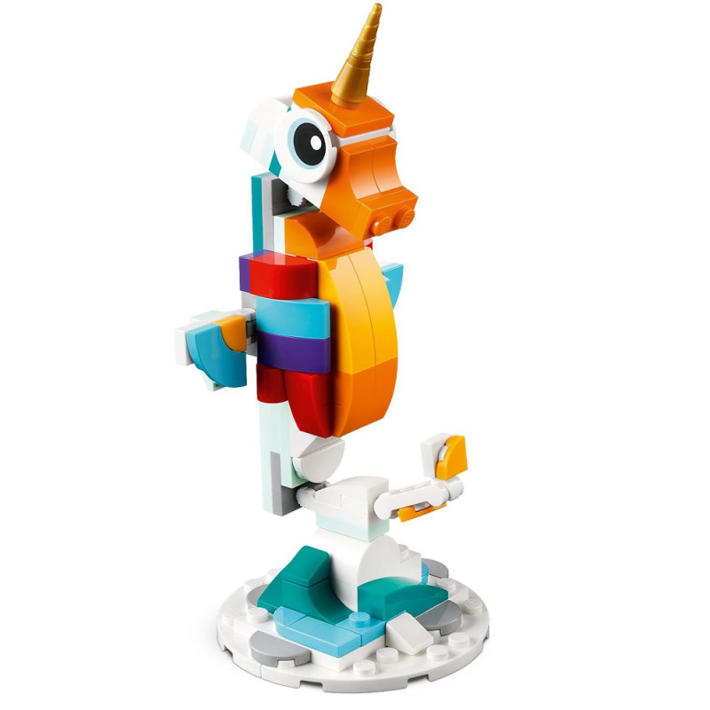 31140 KLOCKI LEGO CREATOR 3w1 MAGICZNY JEDNOROŻEC 