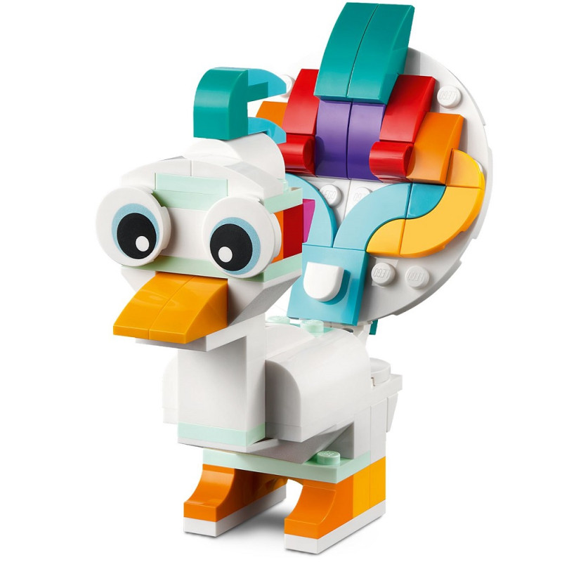 31140 KLOCKI LEGO CREATOR 3w1 MAGICZNY JEDNOROŻEC 