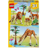 31150 KLOCKI LEGO CREATOR 3w1 DZIKIE ZWIERZĘTA SAFARI