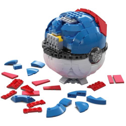 3314 KLOCKI 299ele MEGA POKEMON JUMBO GREAT BALL