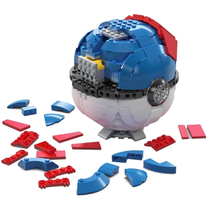 3314 KLOCKI 299ele MEGA POKEMON JUMBO GREAT BALL