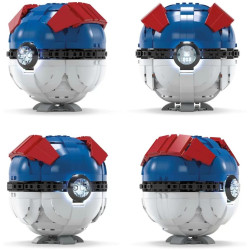 3314 KLOCKI 299ele MEGA POKEMON JUMBO GREAT BALL