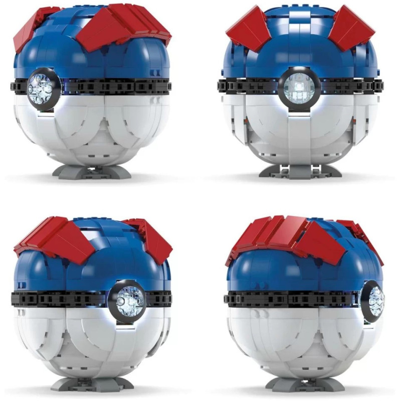 3314 KLOCKI 299ele MEGA POKEMON JUMBO GREAT BALL