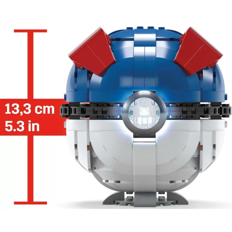 3314 KLOCKI 299ele MEGA POKEMON JUMBO GREAT BALL