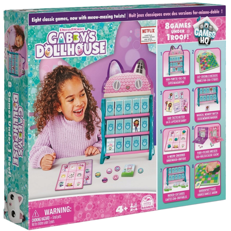 3361 GRY 8w1 KOCI DOMEK GABI ZESTAW GIER
