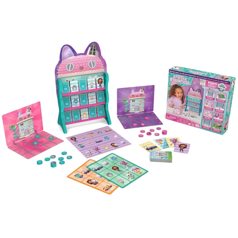 3361 GRY 8w1 KOCI DOMEK GABI ZESTAW GIER