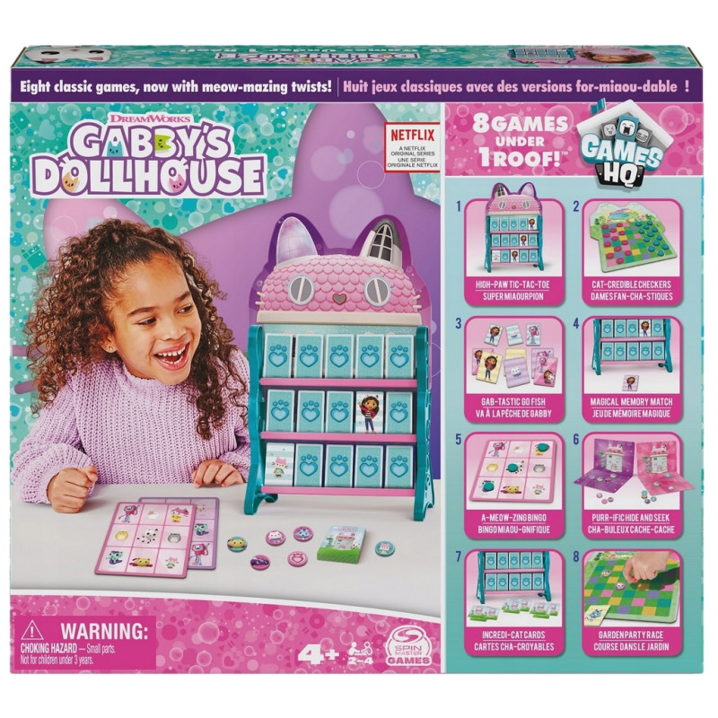 3361 GRY 8w1 KOCI DOMEK GABI ZESTAW GIER
