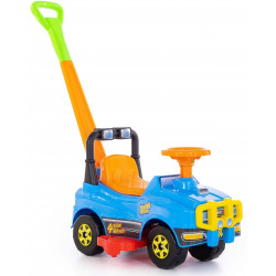 3378 WIELKI AUTO JEEP JEŹDZIK Z RĄCZKĄ PCHACZ 
