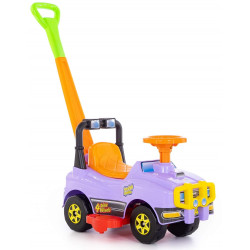3378 WIELKI AUTO JEEP JEŹDZIK Z RĄCZKĄ PCHACZ 