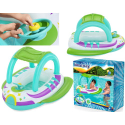 34149 DMUCHANY PONTONIK Z KIEROWNICĄ AUTO BESTWAY