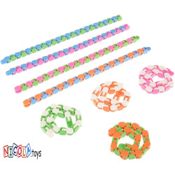 3457 ŁAŃCUCH WĄŻ ZABAWKA ANTYSTRESOWA FIDGET 