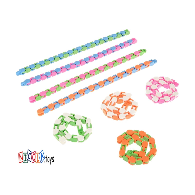 3457 ŁAŃCUCH WĄŻ ZABAWKA ANTYSTRESOWA FIDGET 