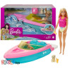 3560 BARBIE MOTORÓWKA Z LALKA + AKCESORIA