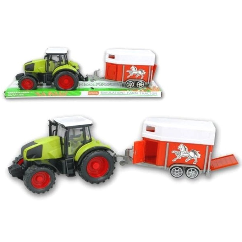 3577 TRAKTOR Z NAPĘDEM Z PRZYCZEPĄ DO KONI
