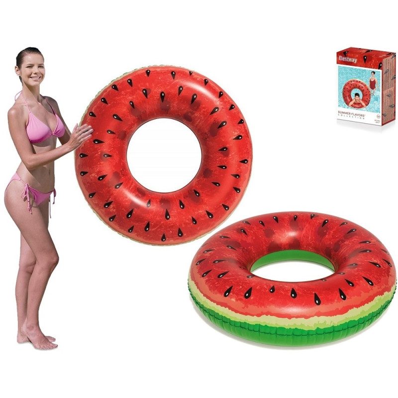 36121 DUŻE KOŁO DO PŁYWANIA ANANAS ARBUZ BESTWAY 