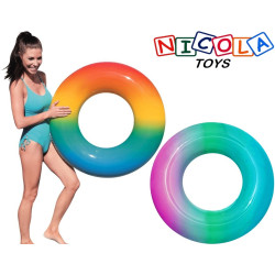 36126 DUŻE KOŁO DO PŁYWANIA TĘCZOWE 91 cm BESTWAY