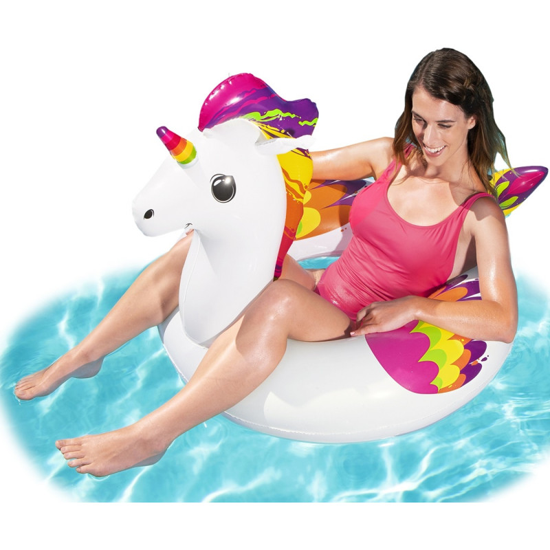 36159 DMUCHANY 119cm DUŻY JEDNOROŻEC KOŁO BESTWAY
