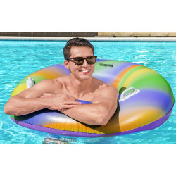 36352 DMUCHANE KOŁO DO PŁYWANIA + UCHWYTY BESTWAY 119cm