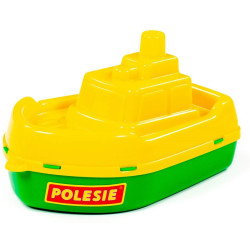 36537 KOLOROWY PŁYWAJĄCY STATEK HOLOWNIK ŁÓDKA