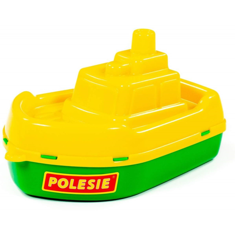 36537 KOLOROWY PŁYWAJĄCY STATEK HOLOWNIK ŁÓDKA