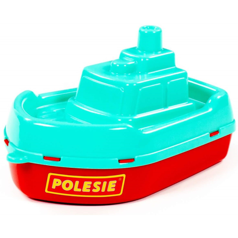36537 KOLOROWY PŁYWAJĄCY STATEK HOLOWNIK ŁÓDKA