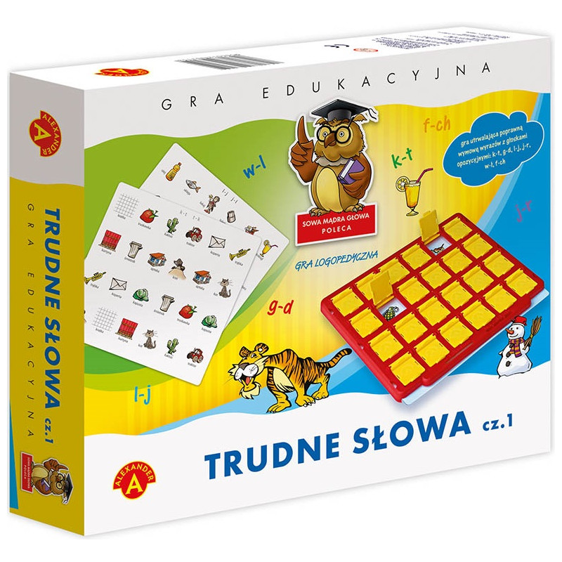 3673 GRA EDUKACYJNA ALEKSANDER TRUDNE SŁOWA