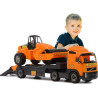36810 TIR LAWETA + WALEC WADER - POLESIE