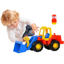 36988 DUŻA KOPARKA ŁADOWARKA FADROMA TRAKTOR WADER - POLESIE