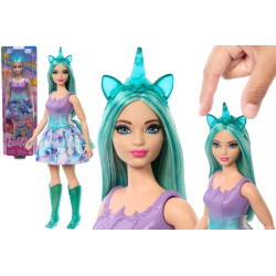 3722 LALKA BARBIE DREAMTOPIA JEDNOROŻEC MIĘTOWA MATTEL