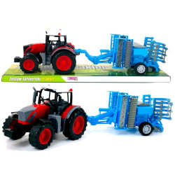 3919 TRAKTOR 50cm Z NAPĘDEM + MASZYNA ROLNICZA